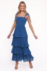Alira Maxi Dress - Navy
